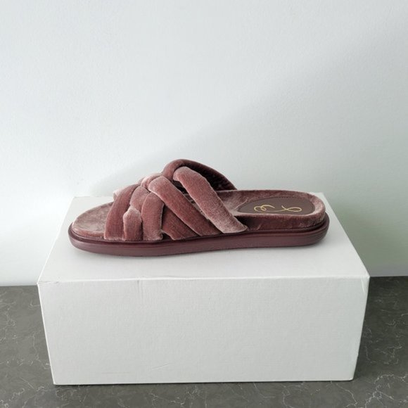 $98 *NEW* SAM EDELMAN VAUGN WOVEN SLIDE SANDAL - Picture 7 of 9